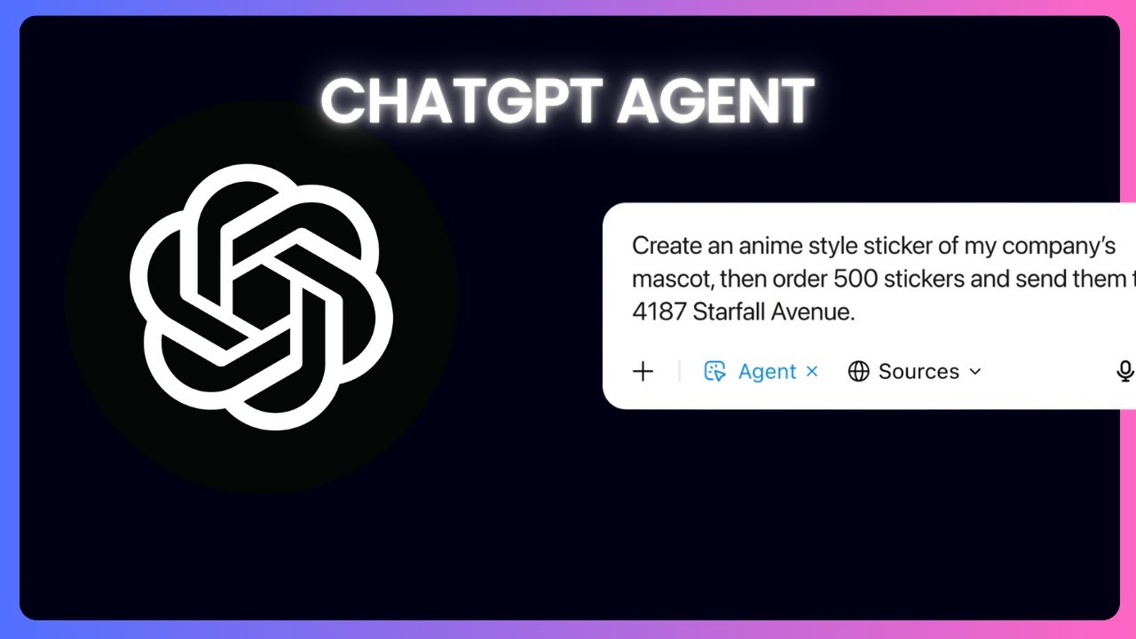 ChatGPT Agent Unveiled: The AI That Acts for You! - YouTube