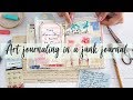 Art Journaling In A Junk Journal For Beginners