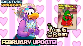 NEW FEBRUARY UPDATE! 🎭 RETRO STYLE & NEW STAGE PLAY! | Aventure Pingouin