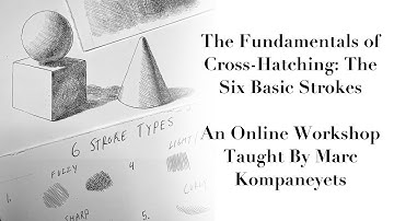 Online Workshop: The fundamentals of Cross-Hatching, The 6 Basic strokes