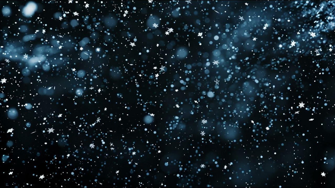 Snowfall Black Screen – Pure Sleep Noise – 3 Hours