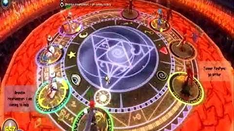 Wizard101 W101 4v4 Amy and Brecken UnicornHeart and friends vs. Balance Puppet Team