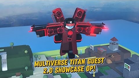 Multiverse titan guest 2.0 showcase The noob experiment battlefront in 42 seconds Op!