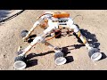 How to make a mars roverrocker bogie robot