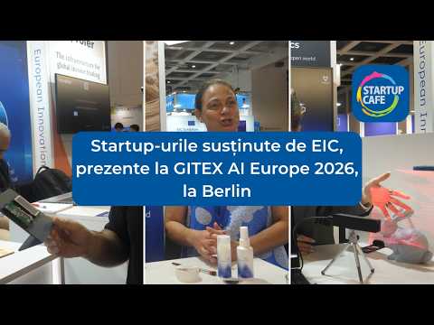 A few of the startups from the EIC pavilion at GITEX AI Europe 2026