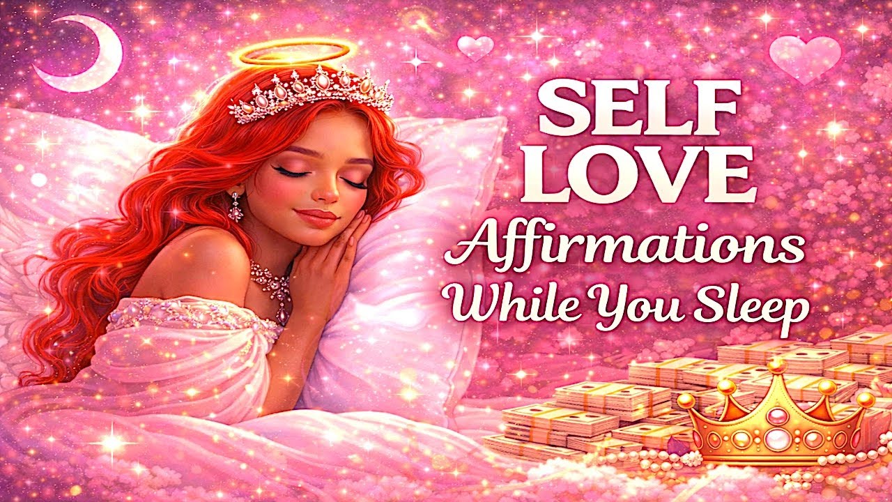 Self Love Meditation Sleep Hypnosis 👑 Meditation to Manifest Love, Confidence & Healing