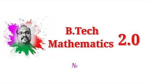 BTech Mathematics 2.0 | New Channel Intro Video