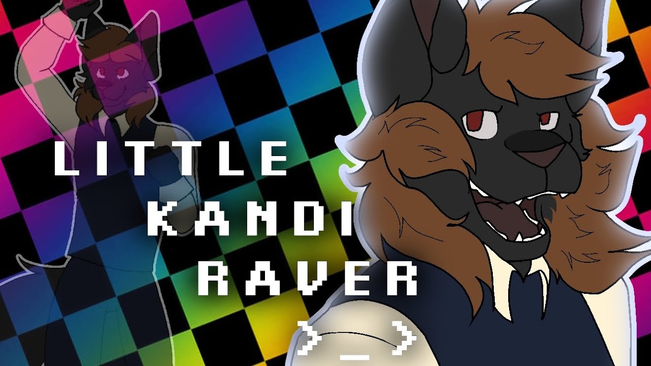 LITTLE KANDI RAVER!!1 // animation meme // FLASH WARNING O_o - YouTube