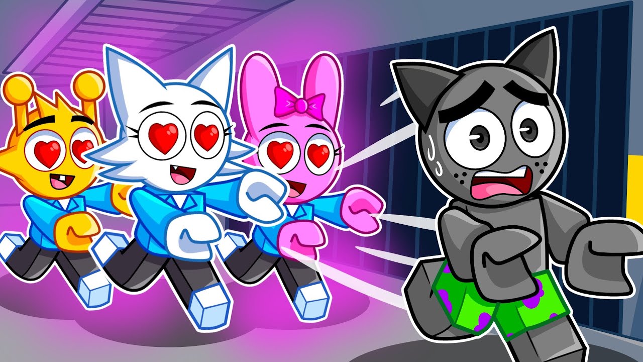 ¡Escapo de La Prision de MIS FANS LOCAS en Roblox! (sprunki)