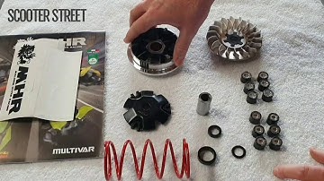 Malossi MHR Variator Kit for Yamaha Aerox / Jog 50 - Unboxing & Show Through