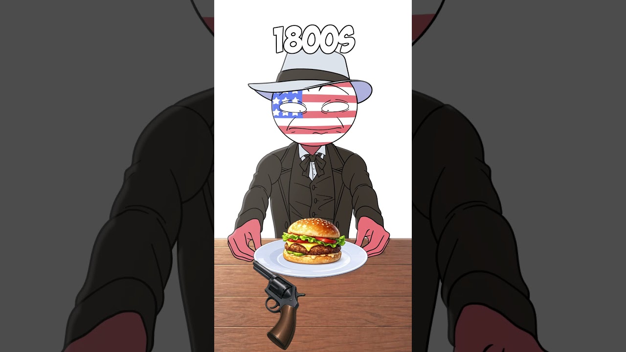 1760 VS 2026 🍖 #countryhumans