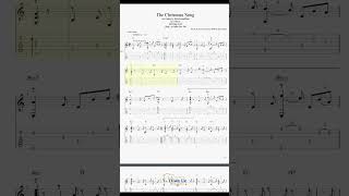 Miniatura de vídeo de "For Classical Guitar - The Christmas Song (Jazz Music) #classicalguitar #guitartabs #guitarcover"