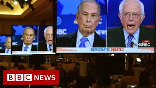 Democratic debate: Bloomberg rivals line up to attack billionaire - BBC News
