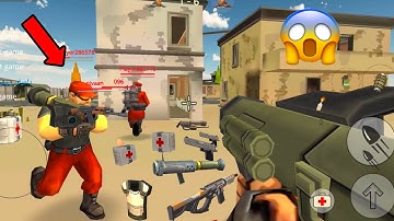 BattleRoyaleTeams StrikeFortressBox Game || Pro VS Hacker || Best Online Amazing Games