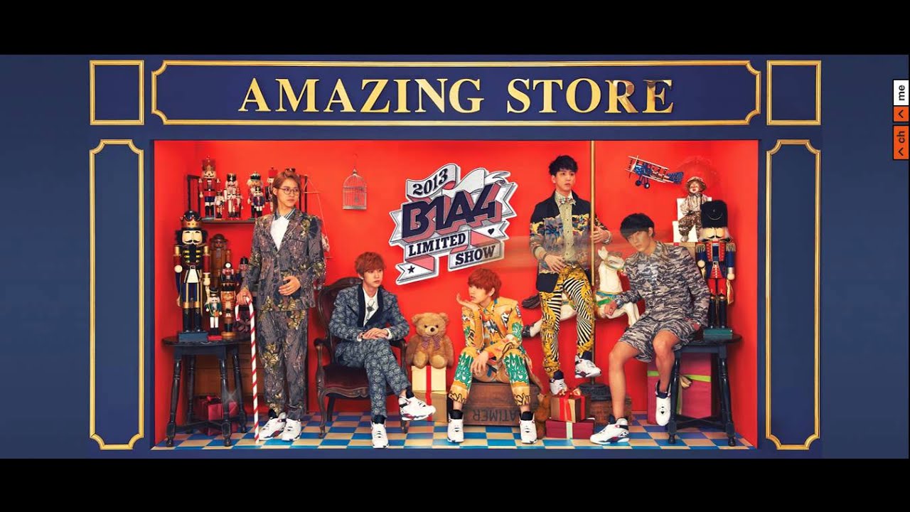 最新作の B1A4 2013 LIMITED SHOW AMAZING STO…