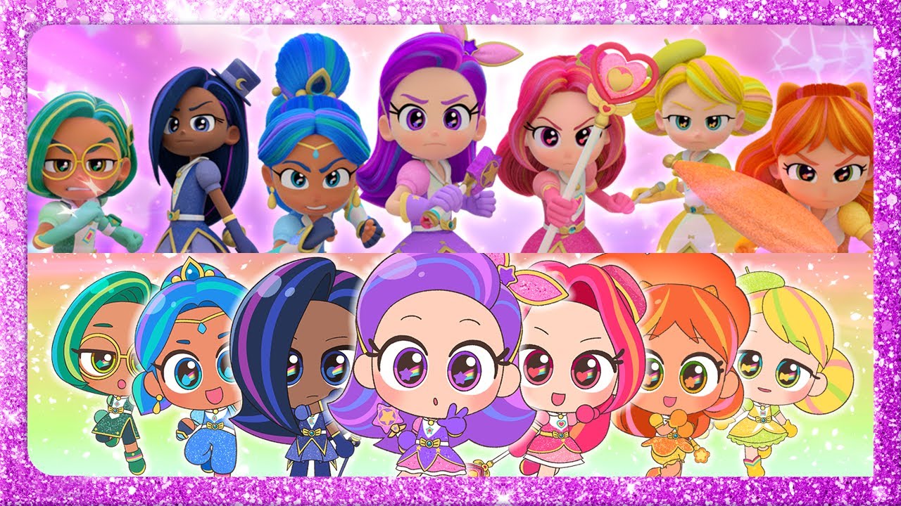 2D x 3D Special Transformation Compilation | 7 Mermaid Princess⭐️ | Rainbow Bubblegem 🌈