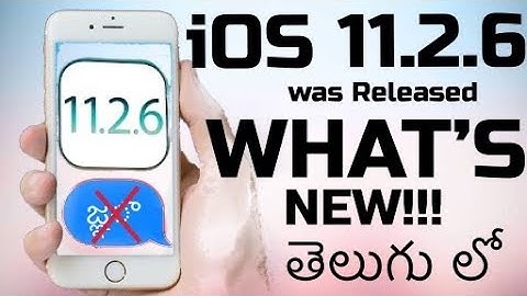 iOS 11.2.6 was Released. What