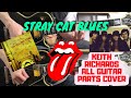 The rolling stones  stray cat blues beggars banquet keith richards all guitar parts cover