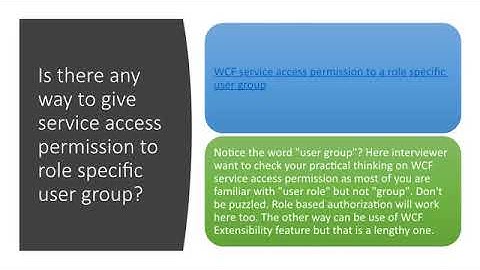 WCF -Interview Questions and Answers