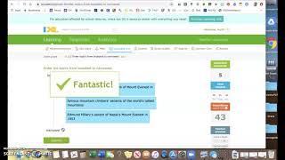 IXL J.1 Ordering Topics from Broadest to Narrowest