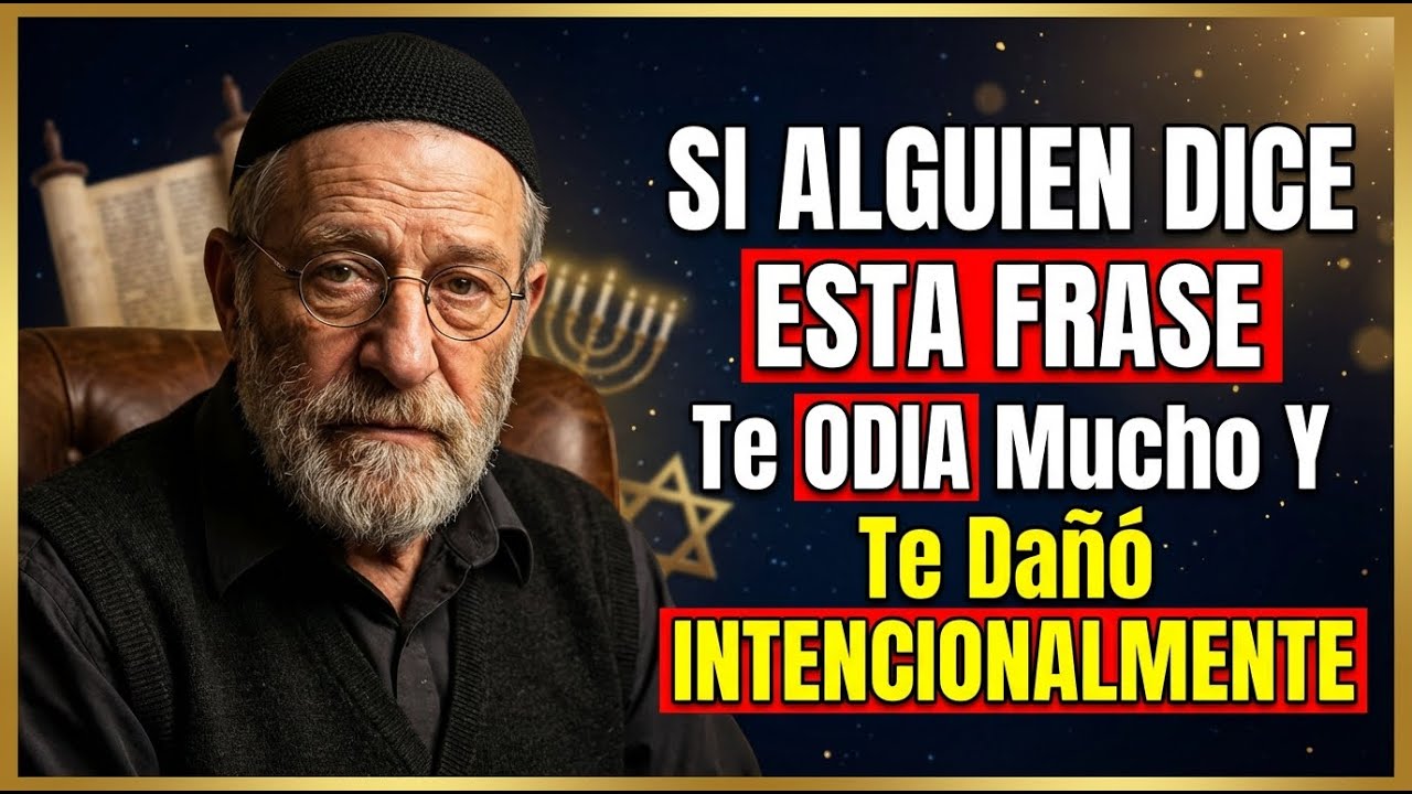Si Alguien Dice ESTA Frase — Te ODIA Mucho Y Te Dañó INTENCIONALMENTE | Sabiduría Judía