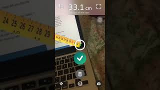 AirMeasure app Demo. #ARKit on #iOS11