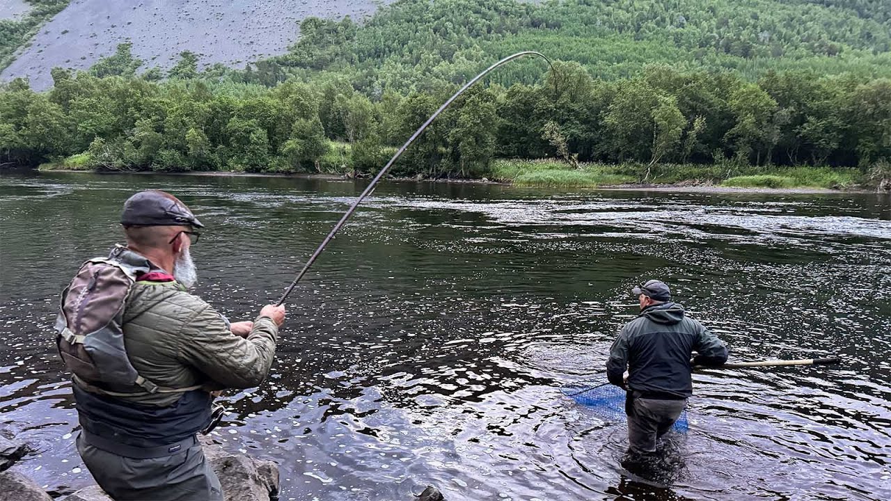 Alta, Sautso 2024 – Battling Big Salmon under the Midnight Sun