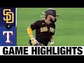 Fernando Tatis Jr. goes deep twice in Padres' win | Padres-Rangers Game Highlights 8/17/20