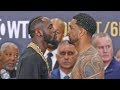 Ice cold stare  deontay wilder vs dominic breazeale final face off  showtime boxing