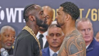 ICE COLD STARE !! Deontay Wilder Vs. Dominic Breazeale FINAL FACE OFF | Showtime Boxing ICE COLD STARE !! Deontay Wilder Vs. Dominic Breazeale FINAL FACE OFF | Showtime Boxing