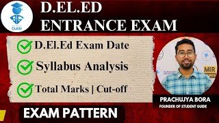D.El.Ed Admission 2026 Details || D.El.Ed Formfillup || Exam Dates || Exam Pattern 