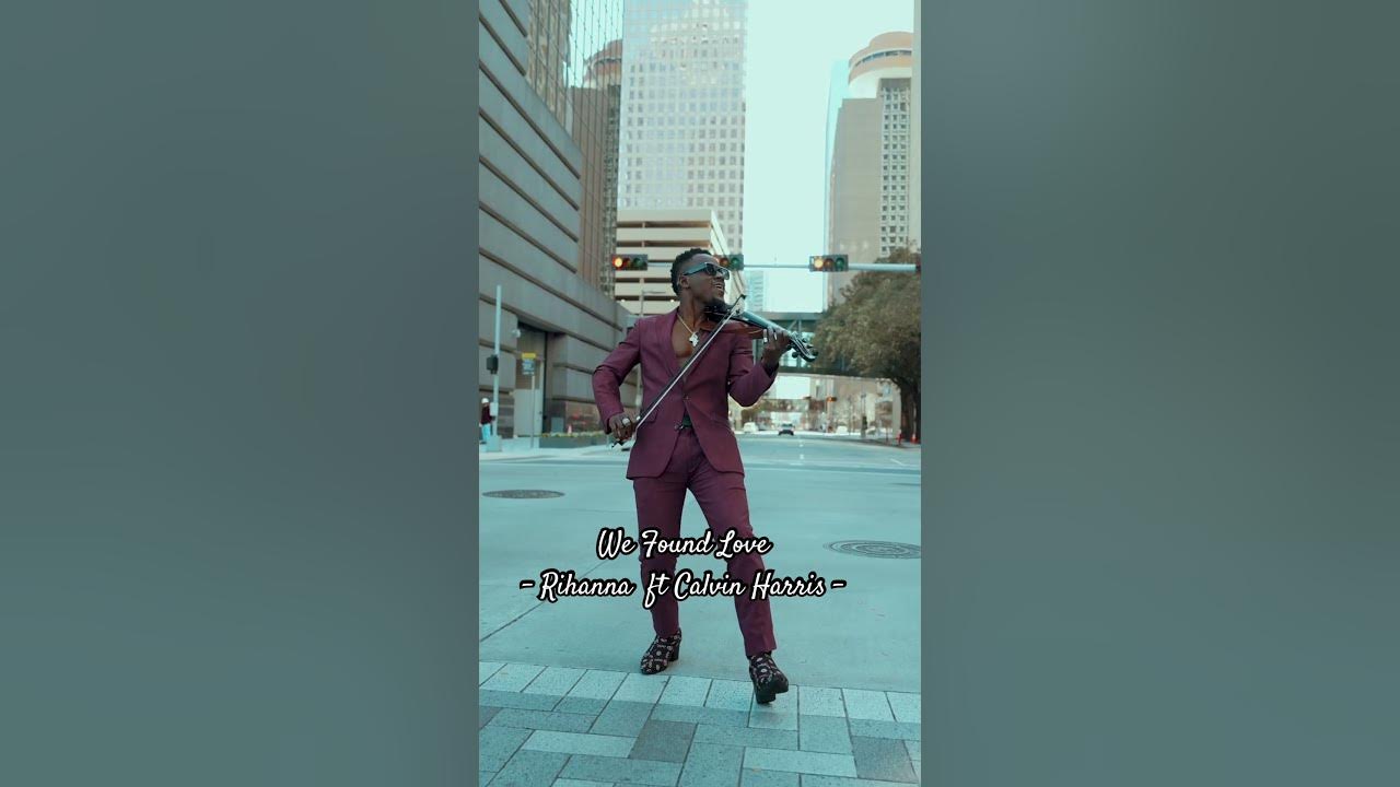 We Found Love by Rihanna & Calvin Harris was calling for my strings. #demolaviolinist #rihanna