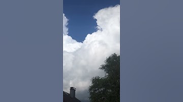 A short time lapse of some cumulus clouds ☁️  #clouds #timelapse #shorts #short #shortvideo #viral