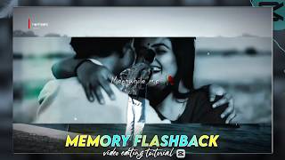 Instagram Trending Memory Flashback Video Editing Tutorial || Trending Reels Editing || In Capcut