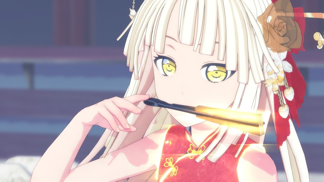 【MMDバンドリ】『響喜乱舞/Kyoukiranbu』by 弦巻こころ(チャイナドレス)【ハロハピ/1440p】