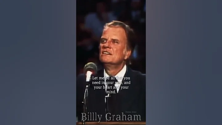 The Saving Hands of Jesus Christ. #shorts #billygraham #joy