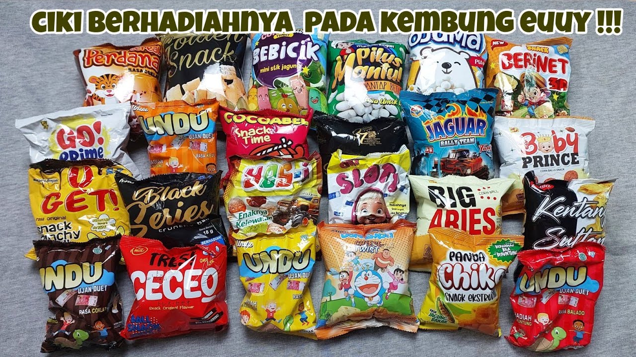 Ciki Rame Rame WOW MAKIN RAME MAKIN SERU BUKA CIKI BERHADIAH KEMBUNG COYY - YouTube