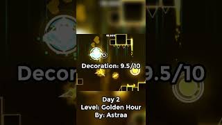 30 Days 30 Levels Geometry Dash Day 2 | #geometrydash #robtop #shorts
