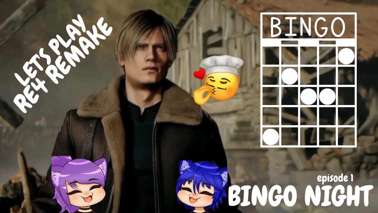 the-twins-play-bingo-w-leon-ep1-resident-evil-4-remake-youtube