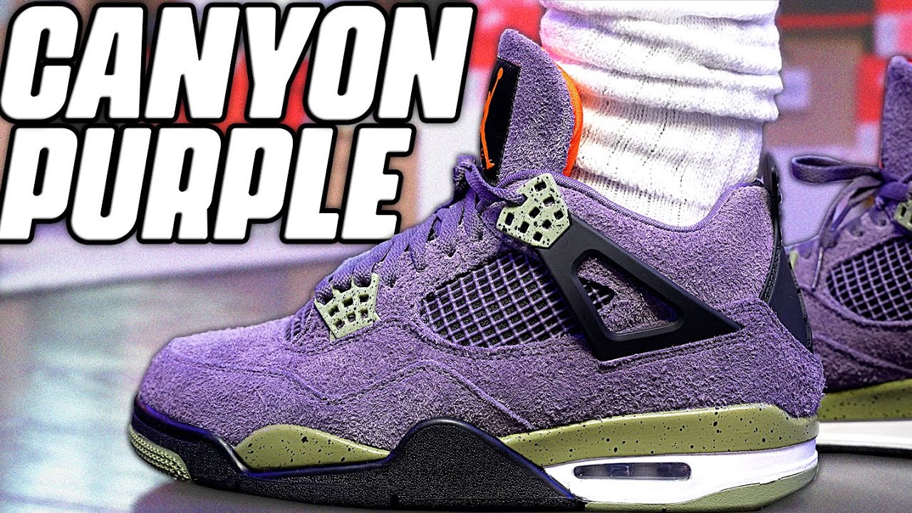 ナイキ ジョーダン 4 キャニオン パープル 人気! COP or NOT ? Air Jordan 4 Canyon Purple Review and On Foot