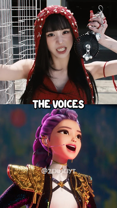 The Voices Behind The Songs Of Kpop Demon Hunters!