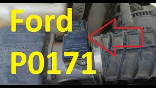 Causes and Fixes Ford P0171 Code: System Too Lean (Bank 1)