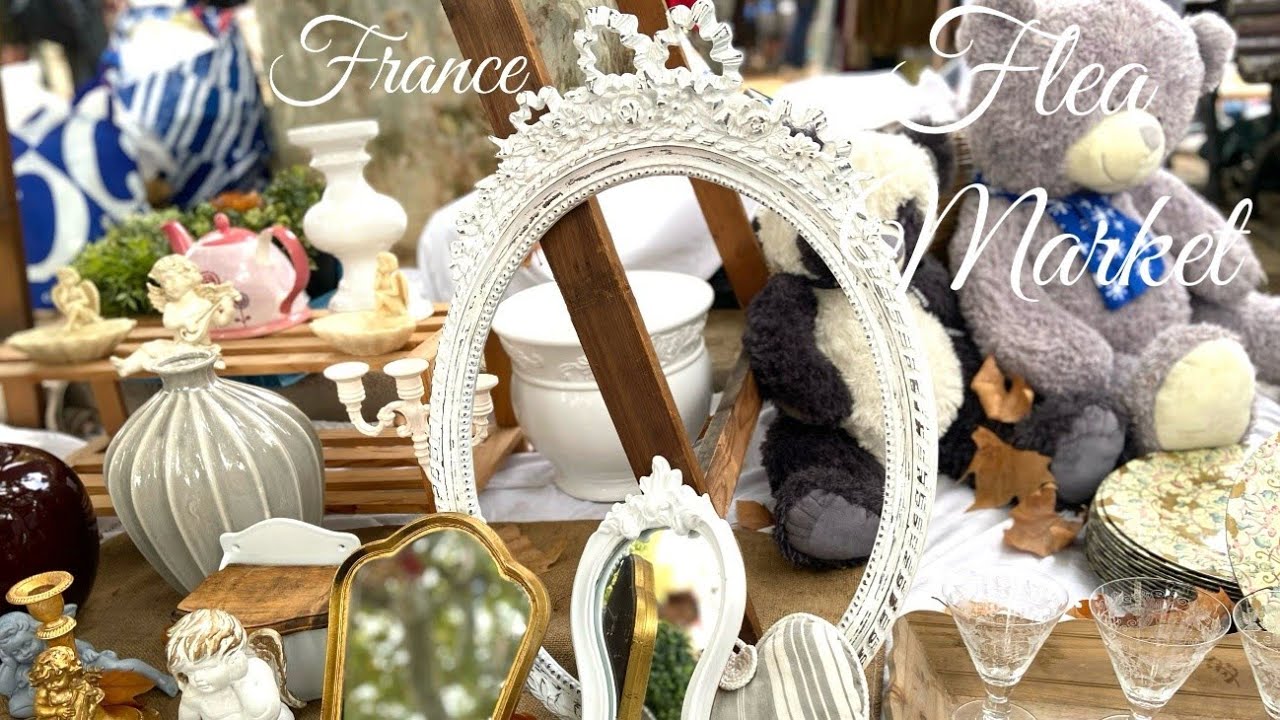 【蚤の市とフランス旅行】フランス人が夢見る南仏暮らしFlea Market and Provence猫がいる本屋Beautiful Country Life in Franceプロヴァンスを楽しむ