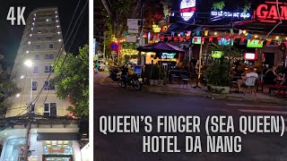 Walking around  Sea Queen Hotel Da Nang — Night Walk Around