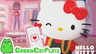 Cartoon game Hello Kitty Fashion Star on Green Cat Channel screenshot 5