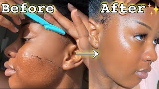 HOW I SHAVE MY FACE FOR INSTANT SMOOTH SKIN (My glow secret) screenshot 5