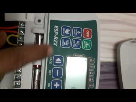 ضبط لوحة الري   من   تحديث