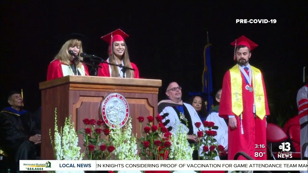 UNLV to host inperson graduation ceremonies this spring YouTube