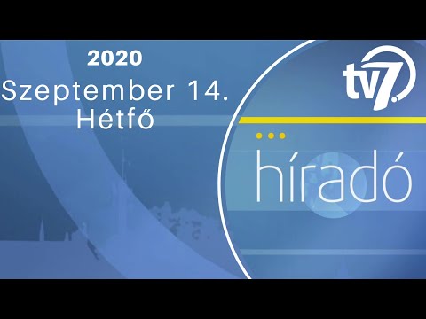 Békés megye hírei  Híradó  2020. 09. 14.