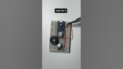 Building a DIY Music Audio Player with a Piezo Crystal and an IoT Arduino Nano #arduino #electronics